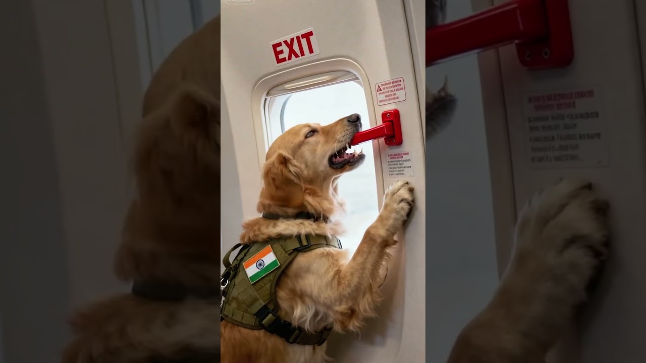 K9 Service Dog Rescues Hundreds on the Airplane