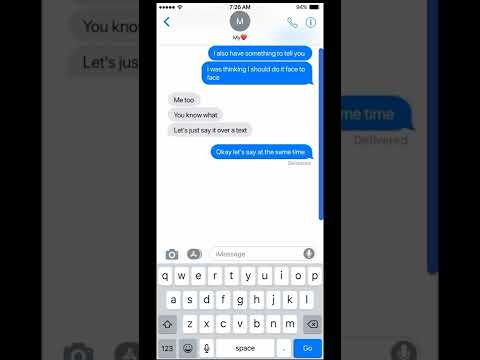 Don't break up with someone over text... here's why !!