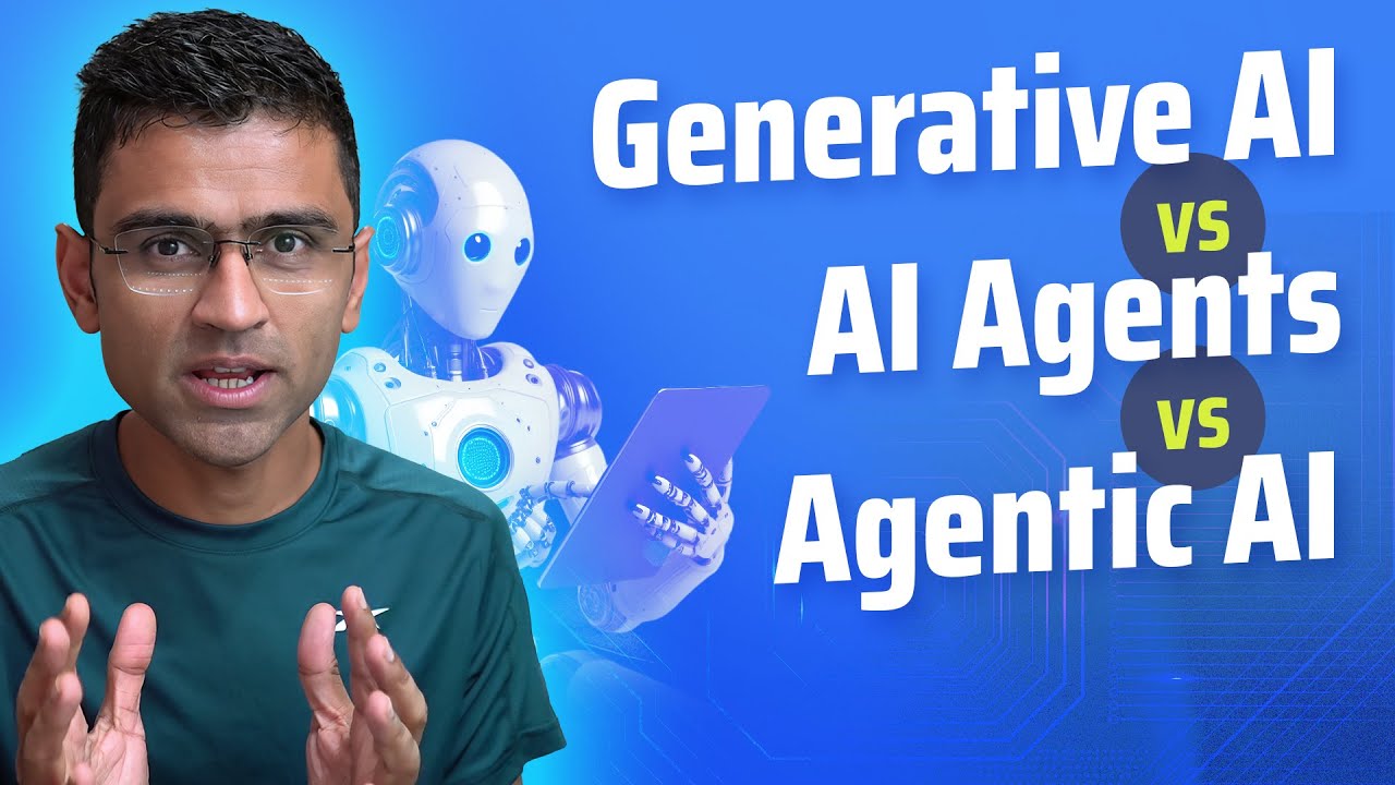 Generative AI, AI Agents, and Agentic AI Explained Simply 🤖