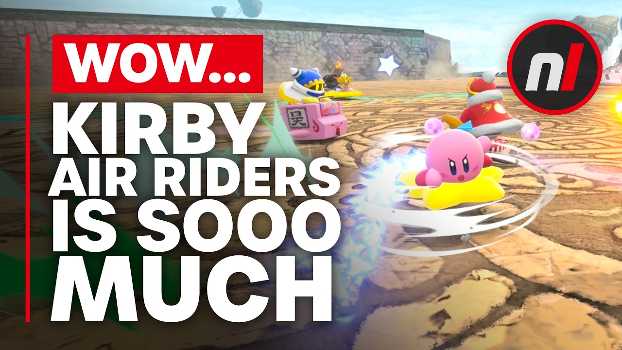 Kirby Air Riders Is SO Much
