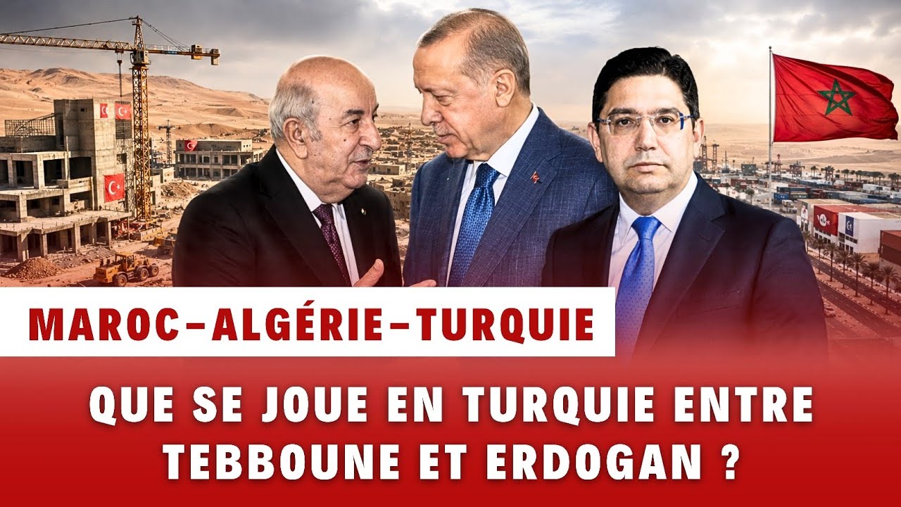 Algérie-Turquie : Tensions sur le Sahara et alliances 🇹🇷