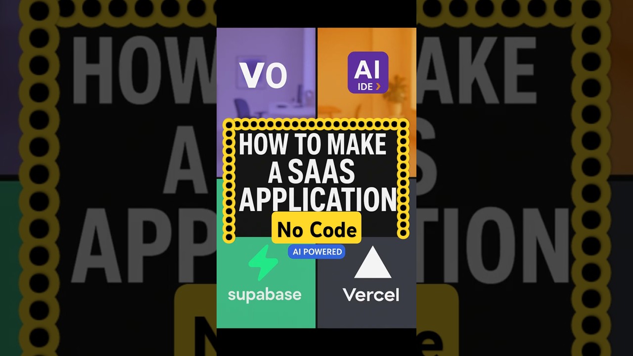 How to Build a SaaS App Without Coding for Free : Step-by-Step with AI Tools  #saas #nocode