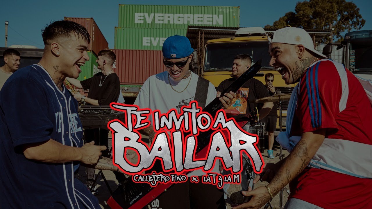 CALLEJERO FINO, LA T Y LA M - Te invito a bailar (Video Oficial)