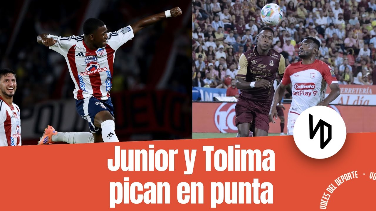Junior y Tolima lideran tras la fecha 4 de cuadrangulares 🏆