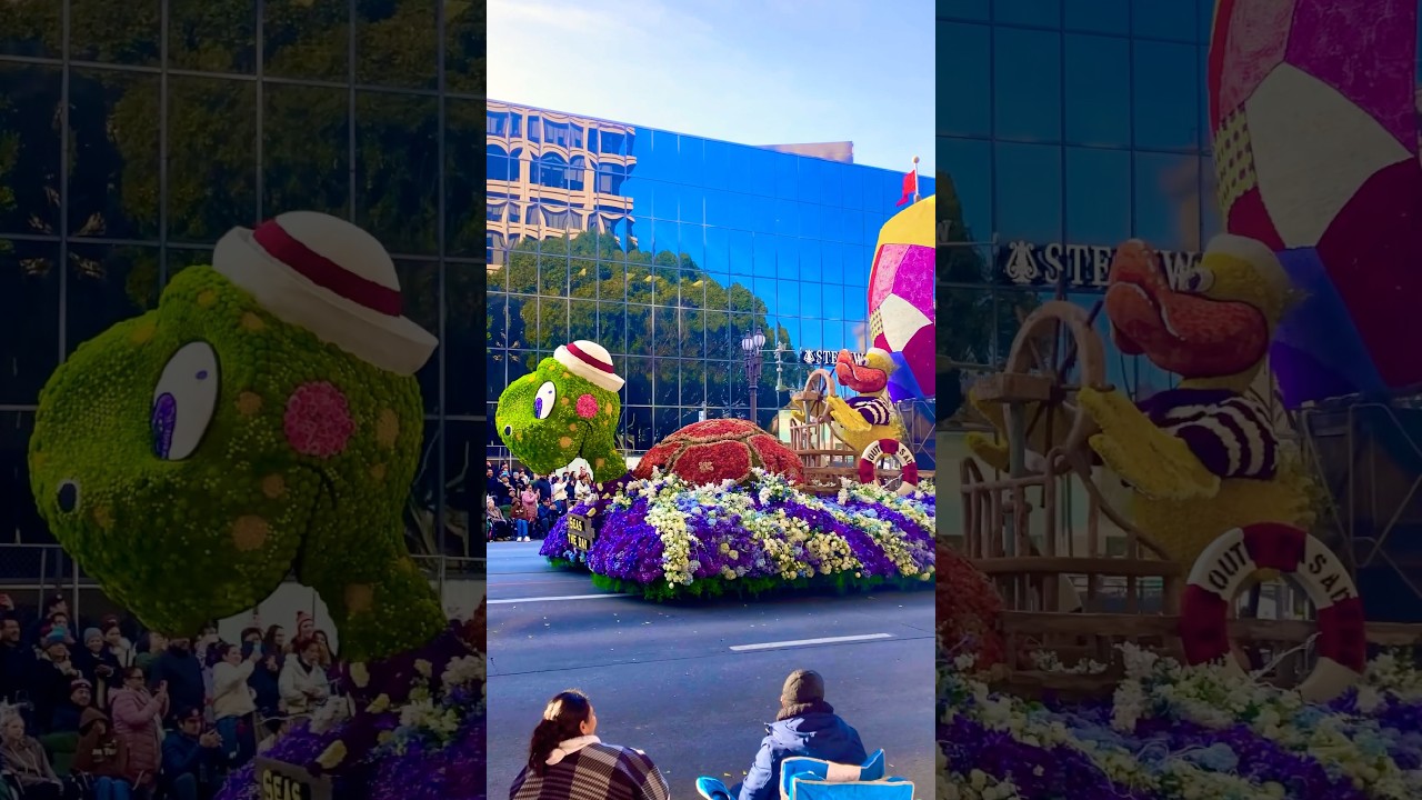 Rose Parade 2025 Floats from Pasadena ๐ธ