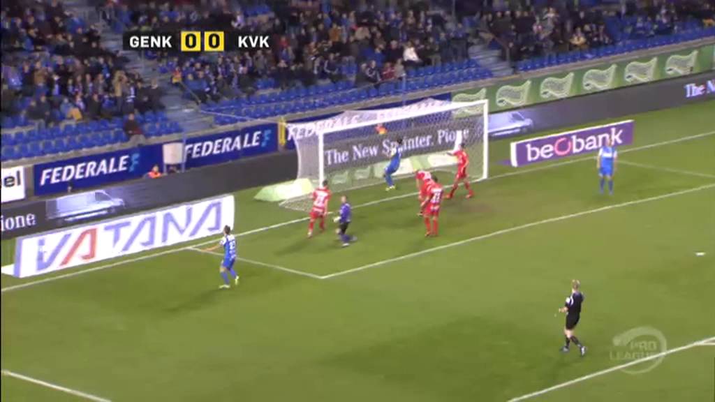 KRC Genk vs KV Kortrijk Match Report 2013-2014 ⚽