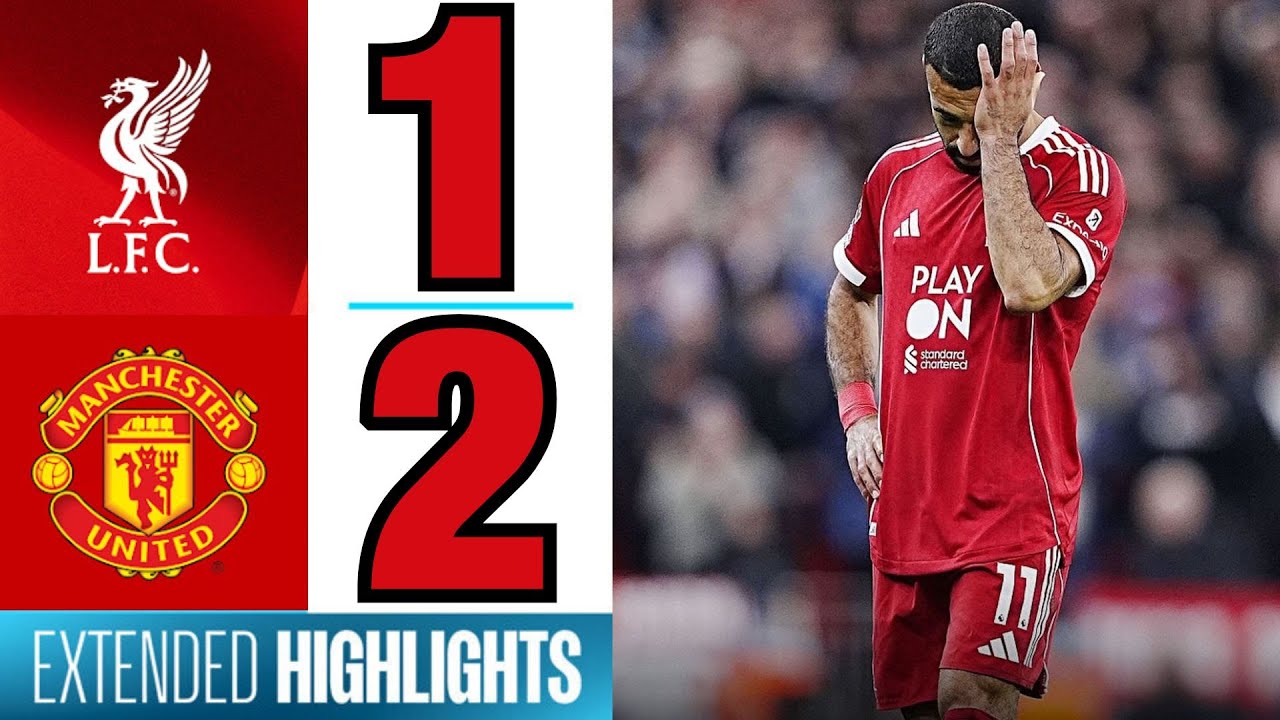 Liverpool vs Manchester United 1-2 | Full Highlights & Goals | Premier League 2025 ⚽