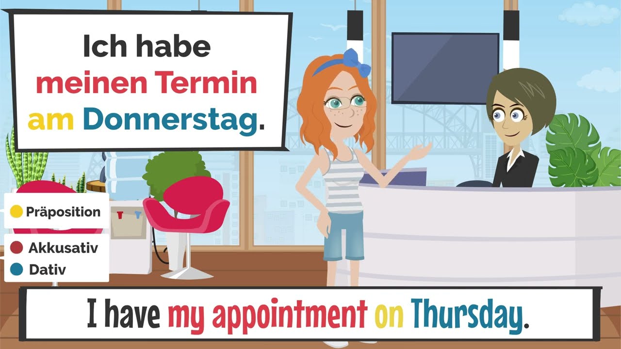 Deutsch Lernen A2-B1: Temporale Präpositionen (um, an, in, vor, seit) 🚀