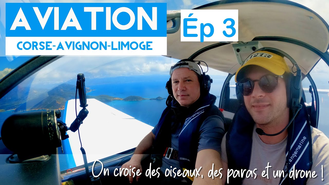 Tour de France en DR400 ✈️ : Corse aux Alpes, météo capricieuse