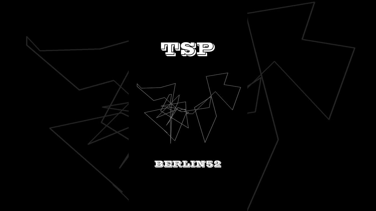 Solving the Berlin52 Traveling Salesman Problem with a Genetic Algorithm in Python