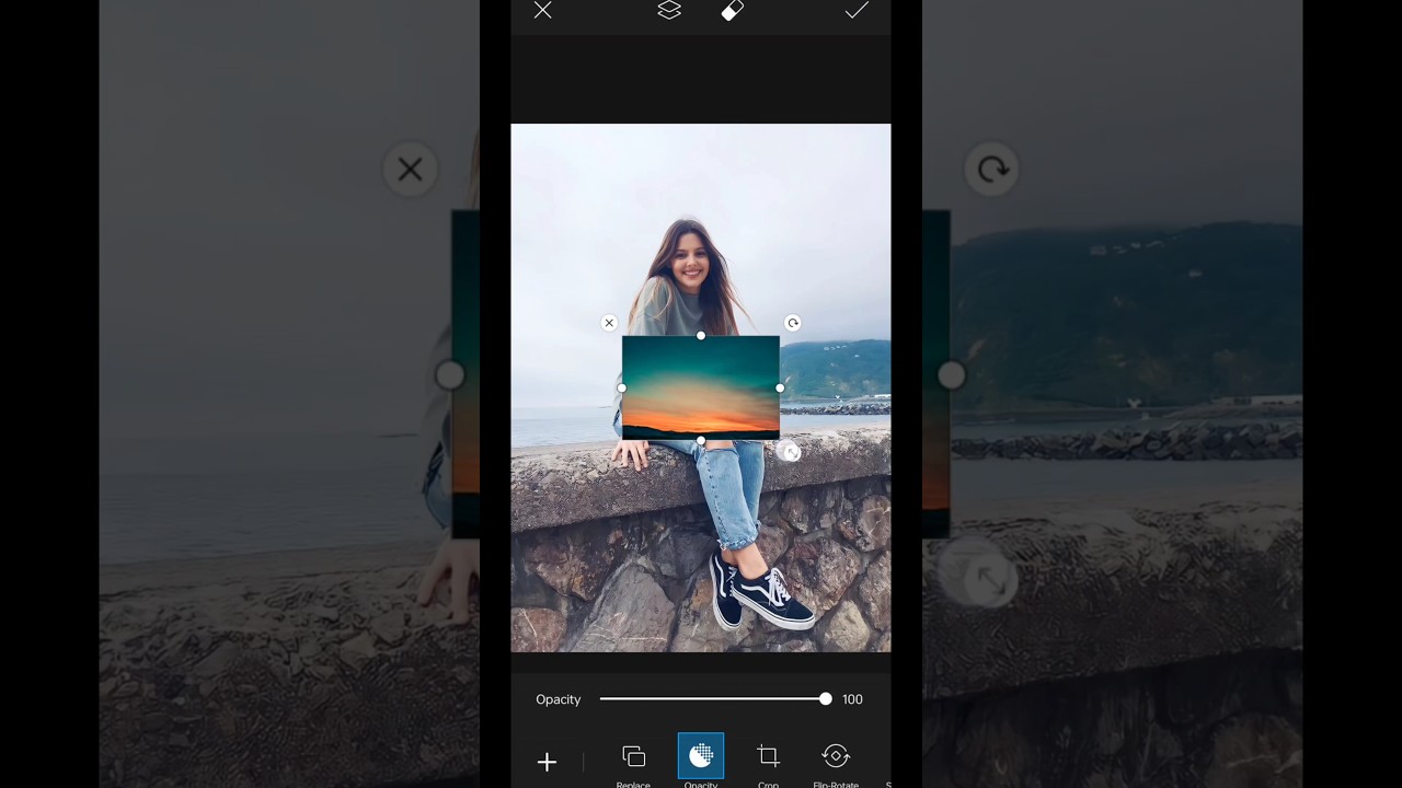 Transform Your Photos with Easy Background Change ✨ | Girl Editing in PicsArt #Shorts