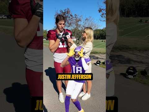 👻 Luke McCaffrey describes Justin Jefferson, Puka Nacua + other TOP NFL wide receivers!