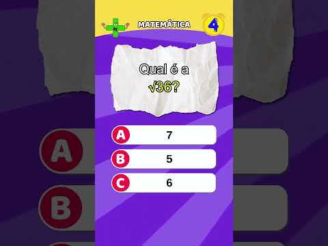 Quiz de matemática