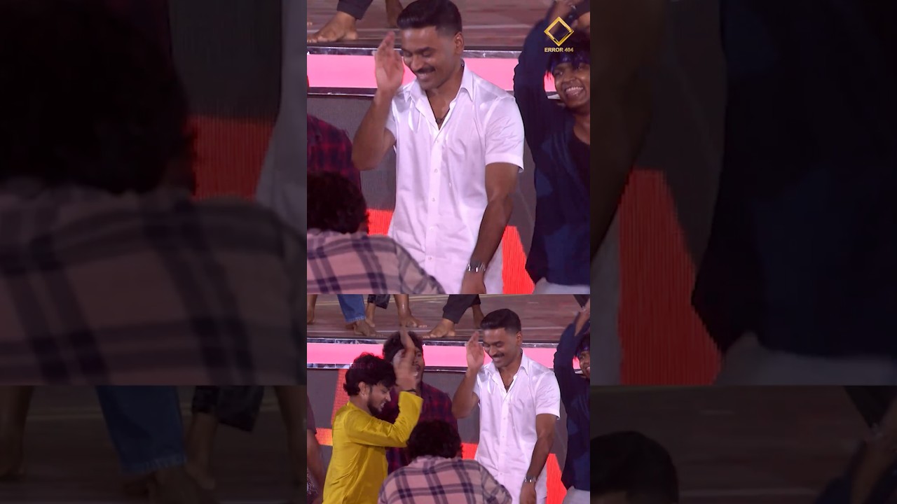 Dhanush Performs Dance at Poi Va Nanba Audio Launch 🎶