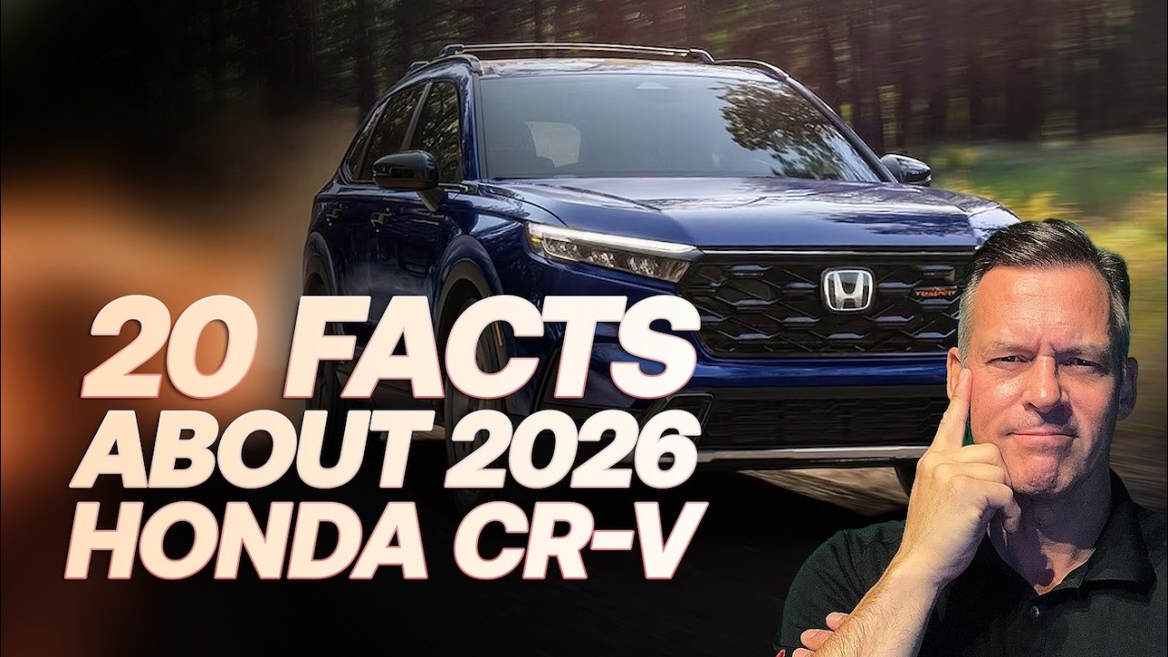 Watch This: 2026 Honda CR-V Facts and Figures on Everyman Driver