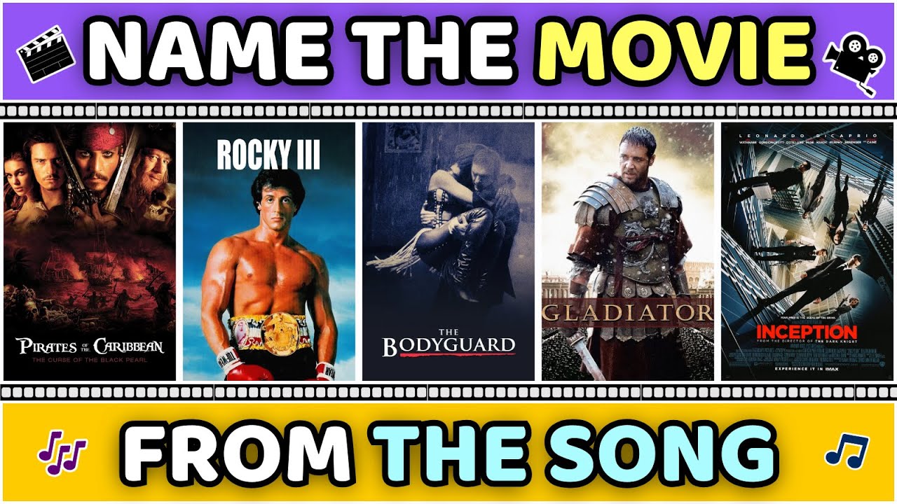 Guess the Movie by Its Soundtrack 🎶