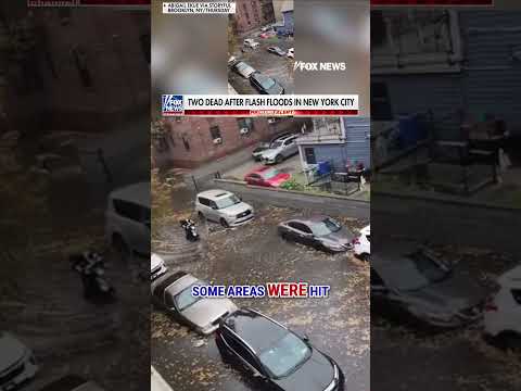 Two dead after floodwaters rip through NYC #foxnews #news #us #fox #nyc #newyork