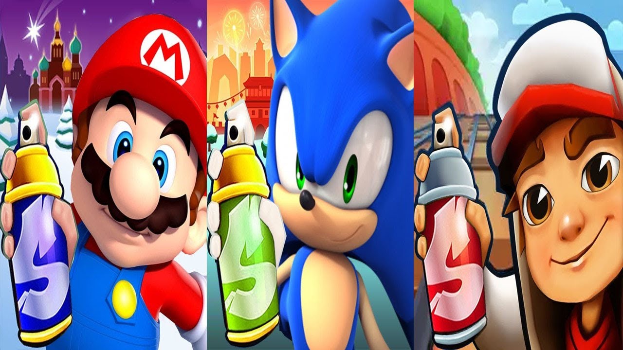 Subway Surfers Classic 2024 vs Sonic & Mario 🏃♂️