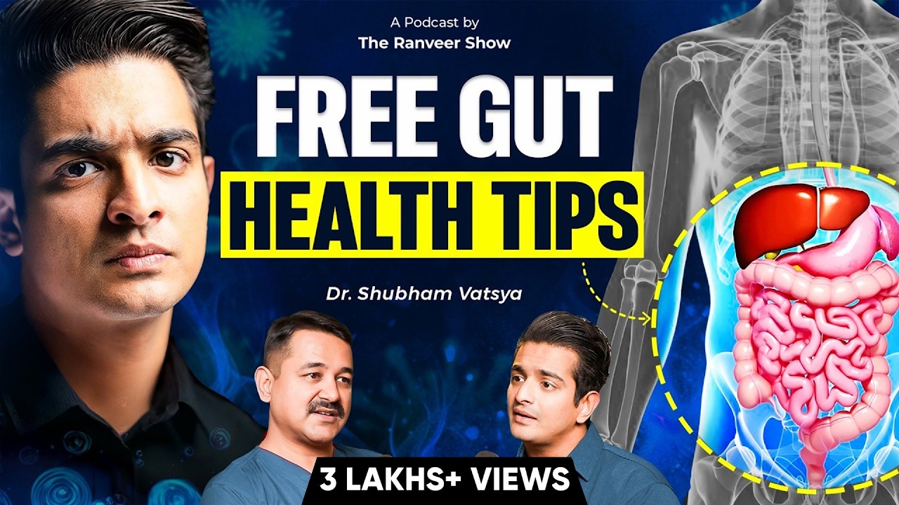 FREE GUT HEALTH TIPS | TOP Expert Dr Shubham Vatsya on TRS | Your POOP Is Trying To Tell You THIS