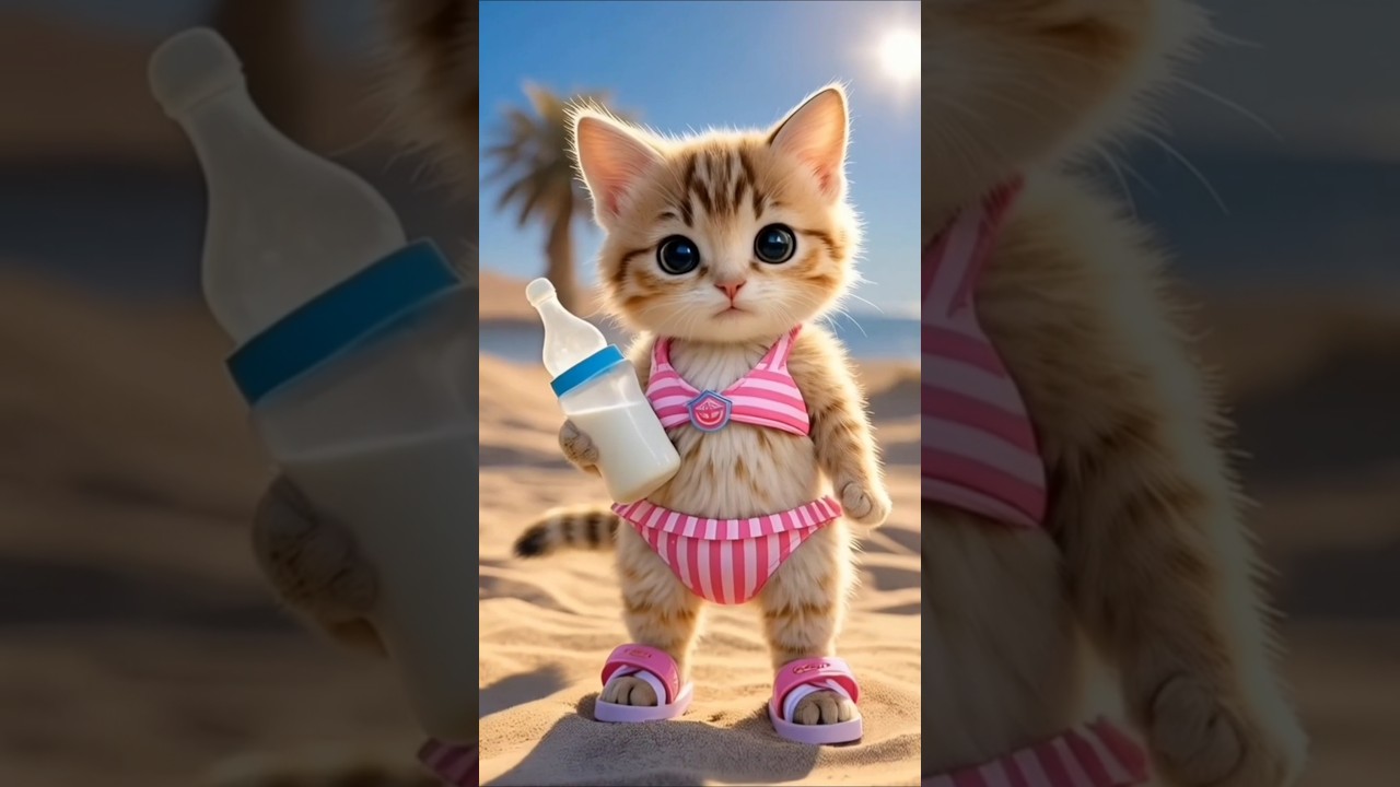Cute Kitten Dancing ❤️ | Adorable Cat Video