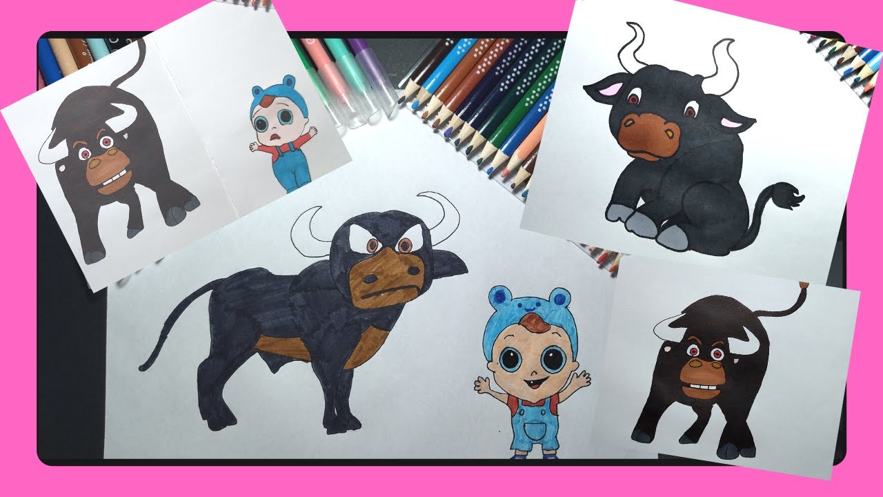 Boi da Cara Preta Coloring Song with Joãozinho | Fun Kids Songs & Lullabies 🎶