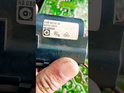 Philips TV EHT BSC29_3807A Modified EHT NO. BSC24 _ 01N4095I #youtubeshorts #repair #shots