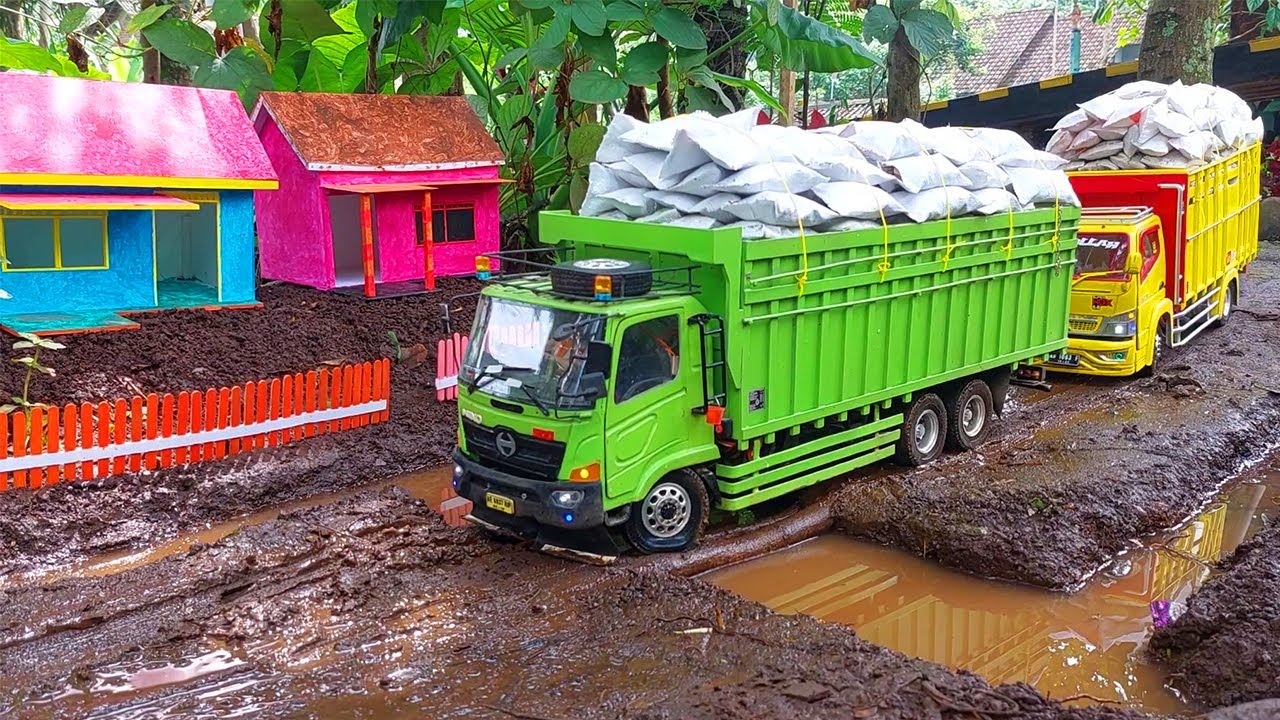 RC Hino & Canter Trucks 🚚 - Miniatur Truk Oleng