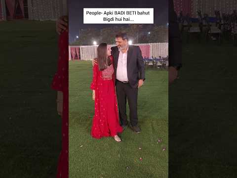 Badi beti ya choti beti🤣 #fatherdaughter #fatherlove #father #papa #papakipari #trendingonshorts