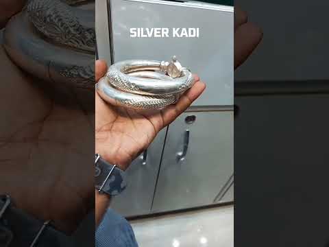 SILVER KADI FOR LADIES IN HEAVY WEIGHT