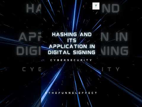 Hashing and its application in digital signing