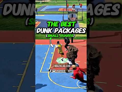 NBA 2K26 Best Dunk Packages for Small Guards