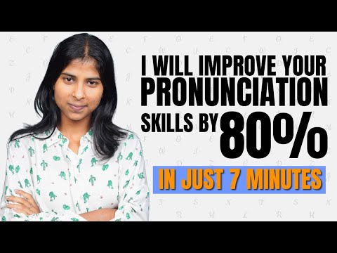 I will Improve your Pronunciation by 80% in 7 Minutes! | Janhavi Panwar