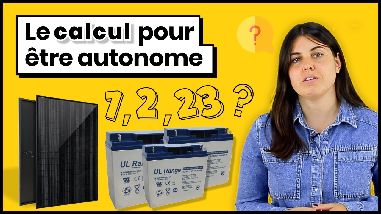 Panneau Solaire : Combien de Batteries pour Autonomie ?