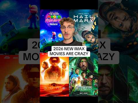 2026 NEW IMAX MOVIES ARE CRAZY!