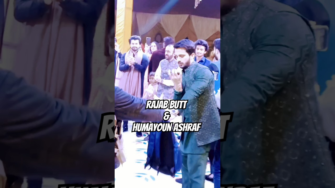 Dance Duo Rajab Butt & Humayun Ashraf Light Up the Stage! πβ¨