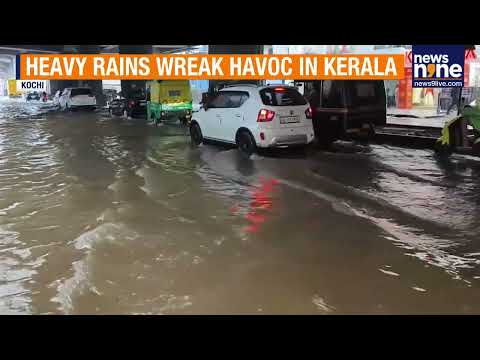 Red Alert in Kerala: IMD Warns of Heavy Rain, Strong Winds in 3 Districts | News9