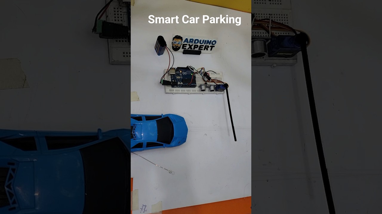 Arduino Parking Gate with Ultrasonic Sensor 🚗