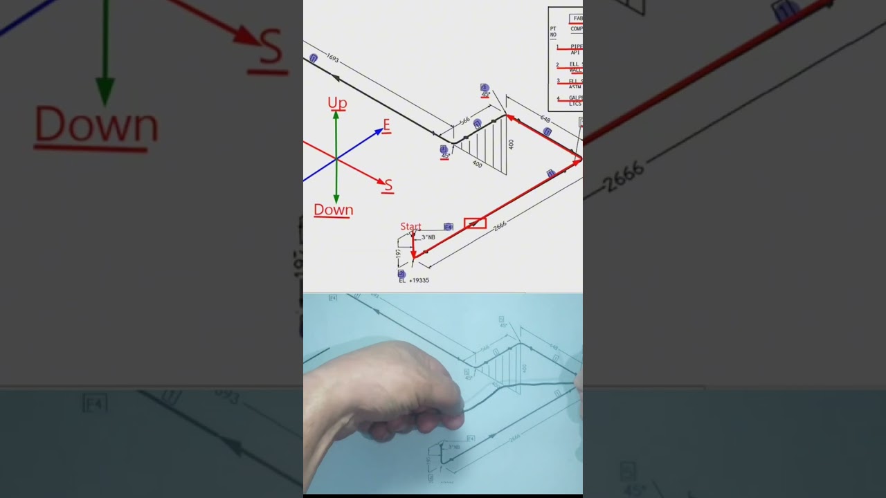 Master Piping Wire Bending Techniques for Perfect Isometric Drawings 🔧