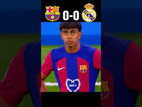 Barcelona vs Real Madrid 😱🔥| #shorts #football #youtube