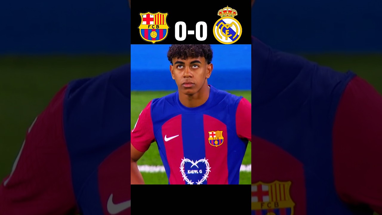Epic Barcelona vs Real Madrid Showdown! ⚽🔥 | Must-Watch Highlights