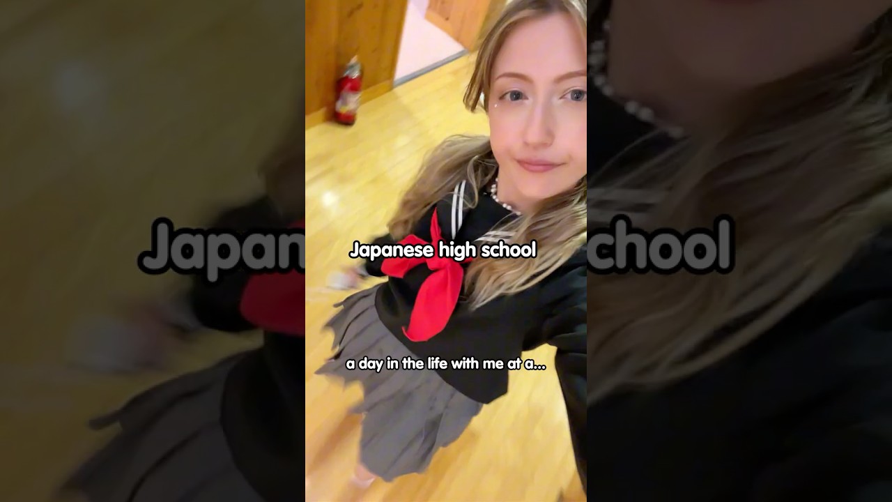 Experiencing a Day at a Japanese High School