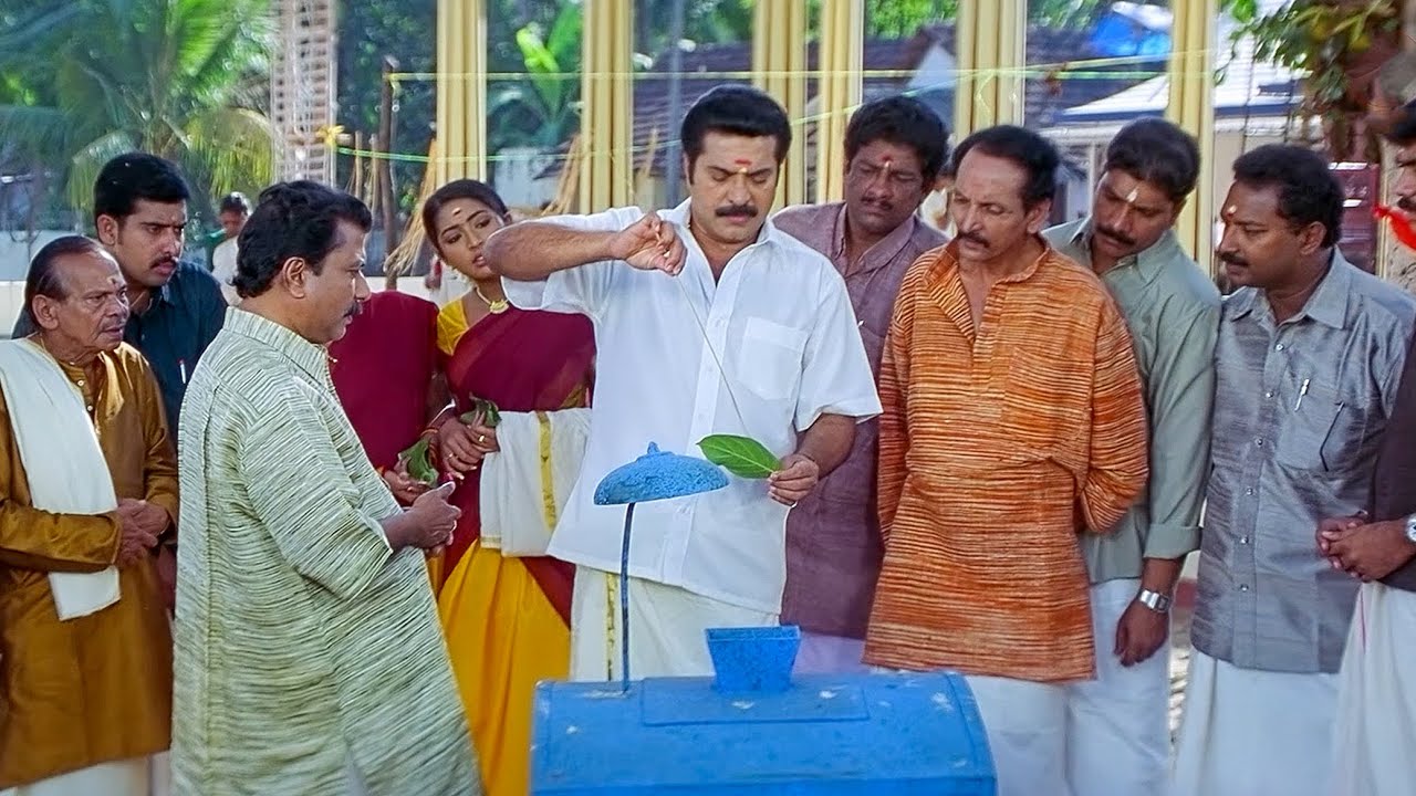 CBI Hunts Thief in Comedy Scene with Mammootty🔥