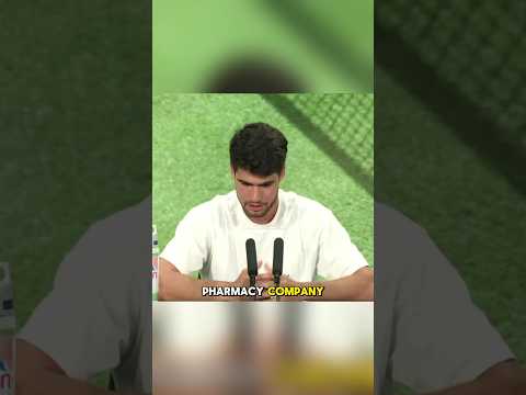 “His Pharmacist did a good job” - Carlos Alcaraz Postmatch Interview - Sinner vs Alcaraz Wimbledon