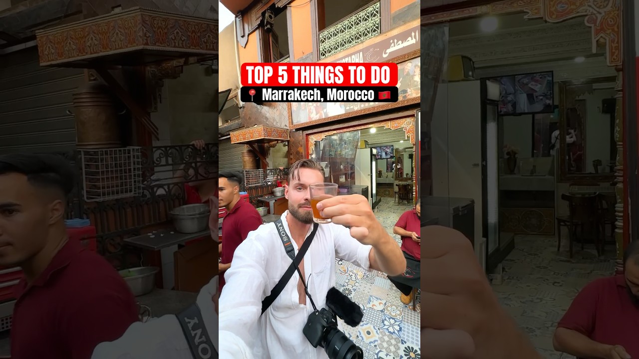 Top 5 Discover Marrakech: Top 5 Must-See Attractions in Morocco 🇲🇦