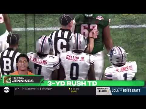 Terrell Jennings 3 Yard Touchdown Run | Howard vs Florida A&M | 2023 Celebration Bowl