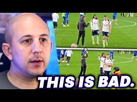 Spurs Players Ignore Thomas Frank At Final Whistle...