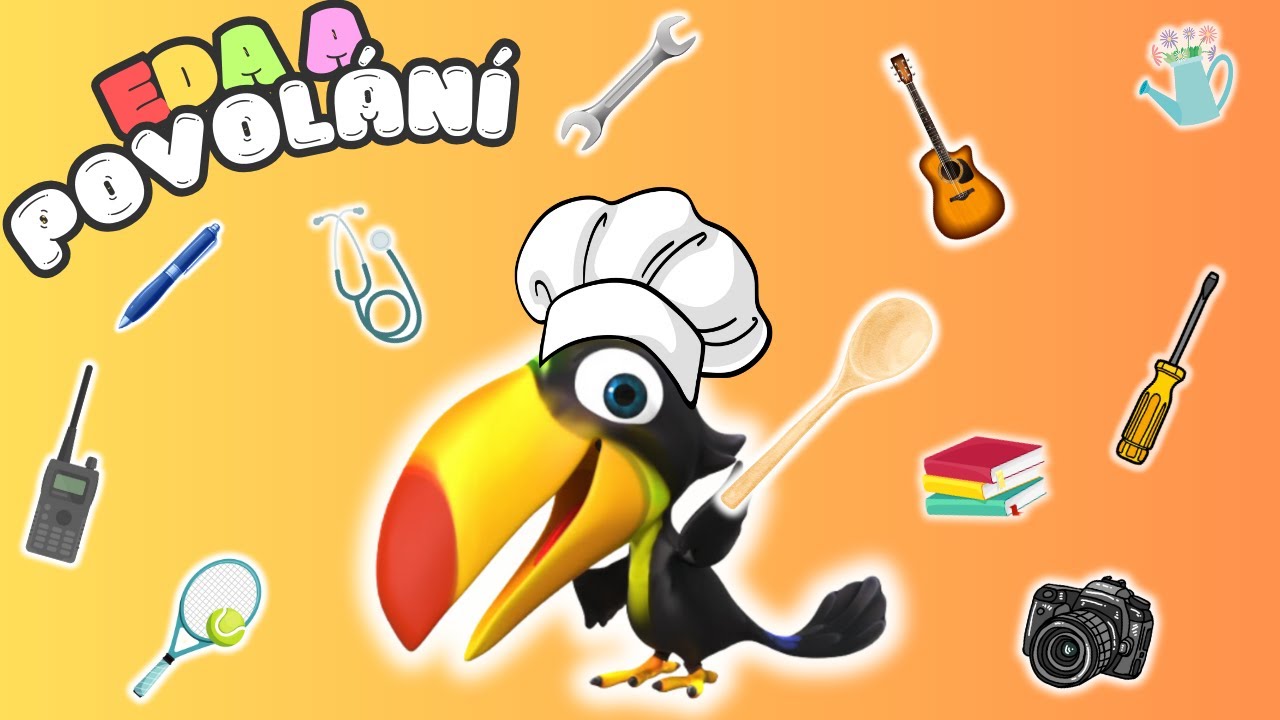 Práce a Povolání pro Děti | Hádej, čím jsem! 👩‍🍳