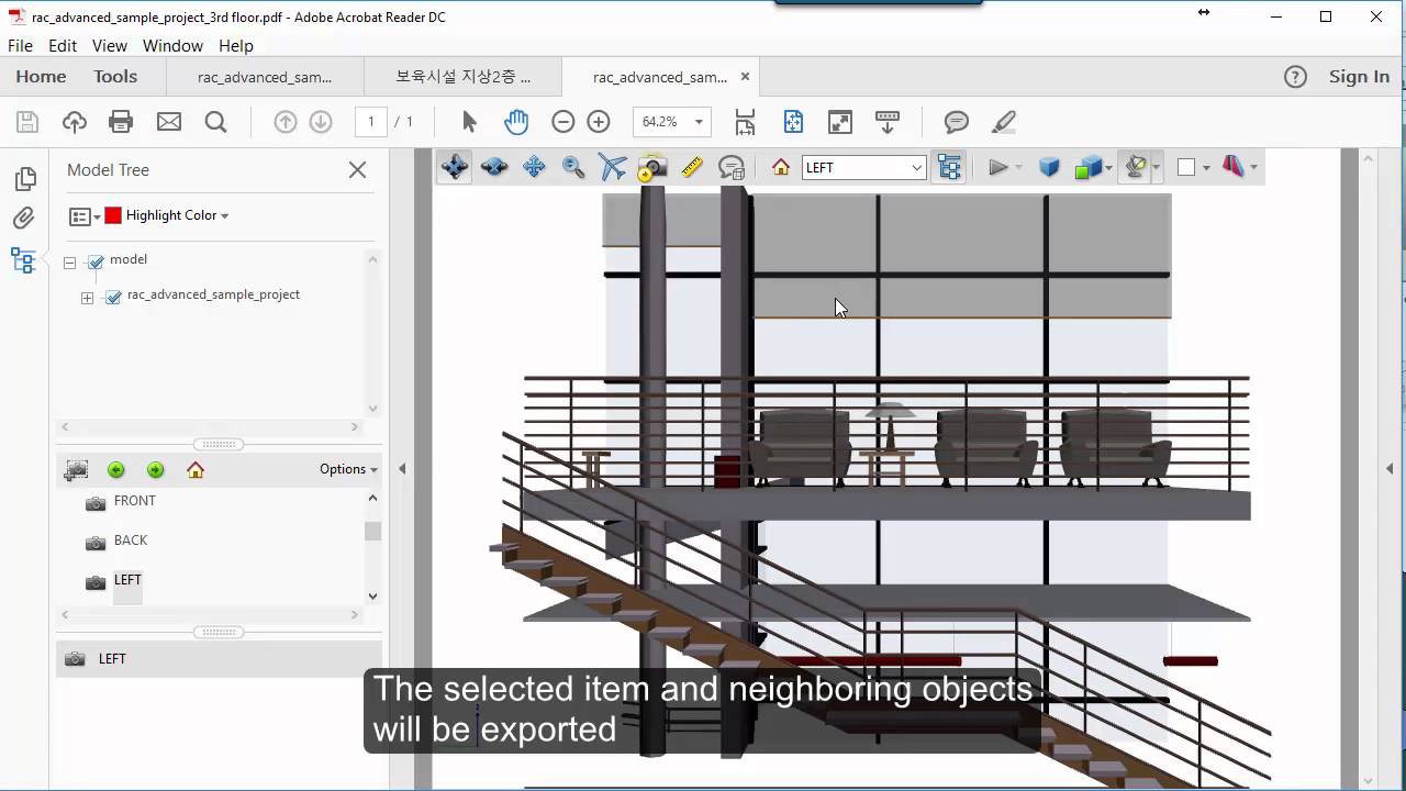 Intelligent 3D PDF Exporter for Revit