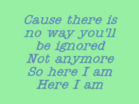 Camp Rock - Here I Am Lyrics ๐ค