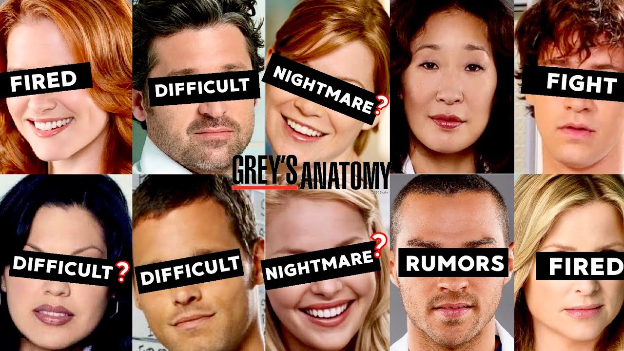 Grey's Anatomy Cast Secrets & Drama Unveiled 🎬